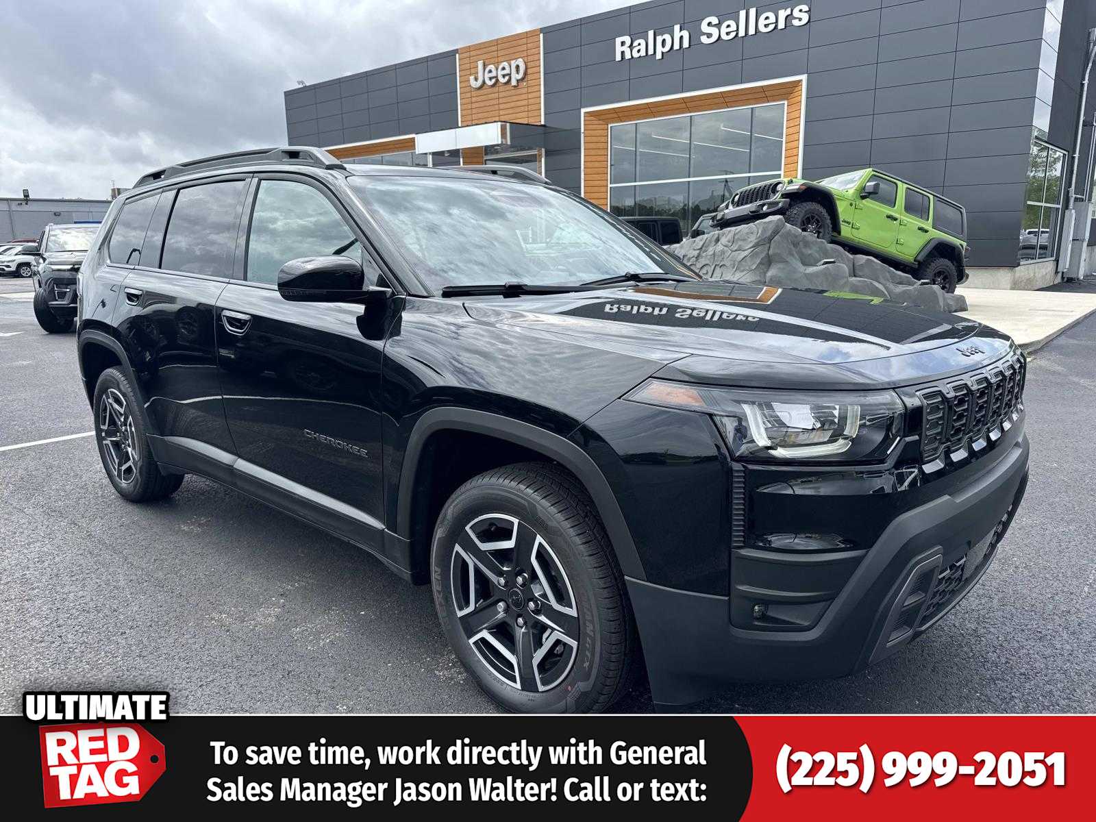 Diamond Black Crystal Pearlcoat 2026 Jeep Cherokee Limited 4WD SUV / Crossover Four-Wheel Drive Continuously Variable Transmission