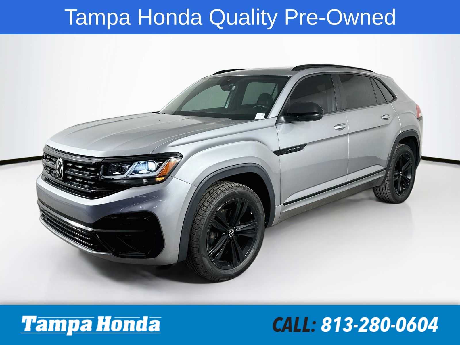 2023 Volkswagen Atlas Cross Sport 2.0T SEL R-Line Black