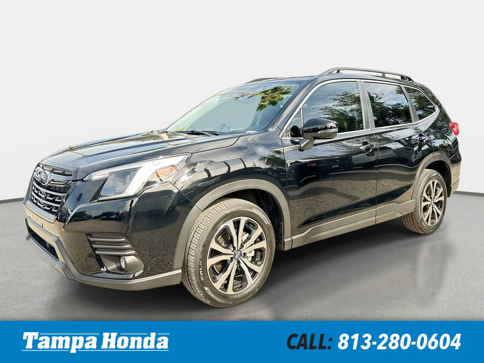 Crystal Black Silica 2024 Subaru Forester SUV / Crossover All-Wheel Drive Continuously Variable Transmission