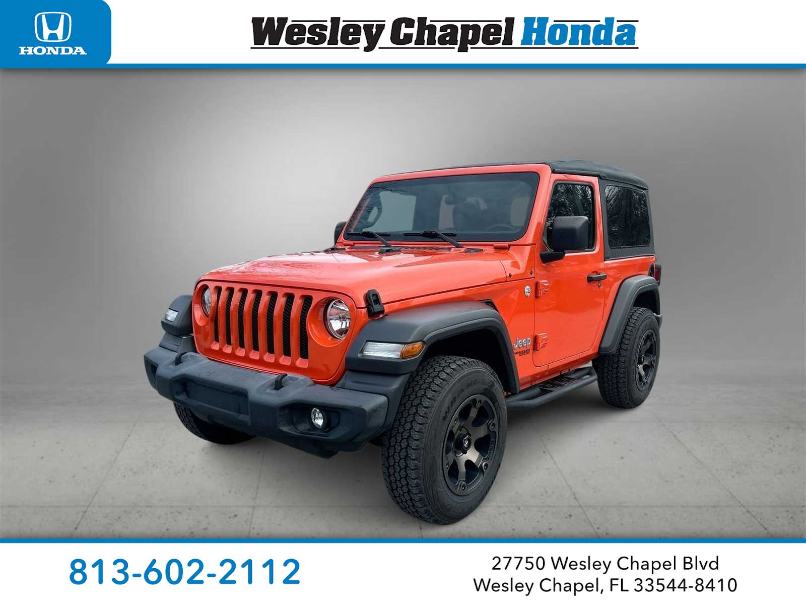 2019 Jeep Wrangler Sport S