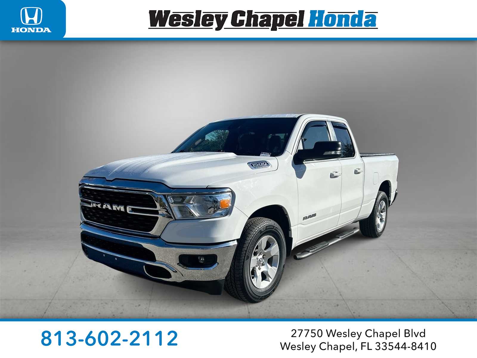 2022 RAM 1500 Big Horn 4x2 Quad Cab 64 Box