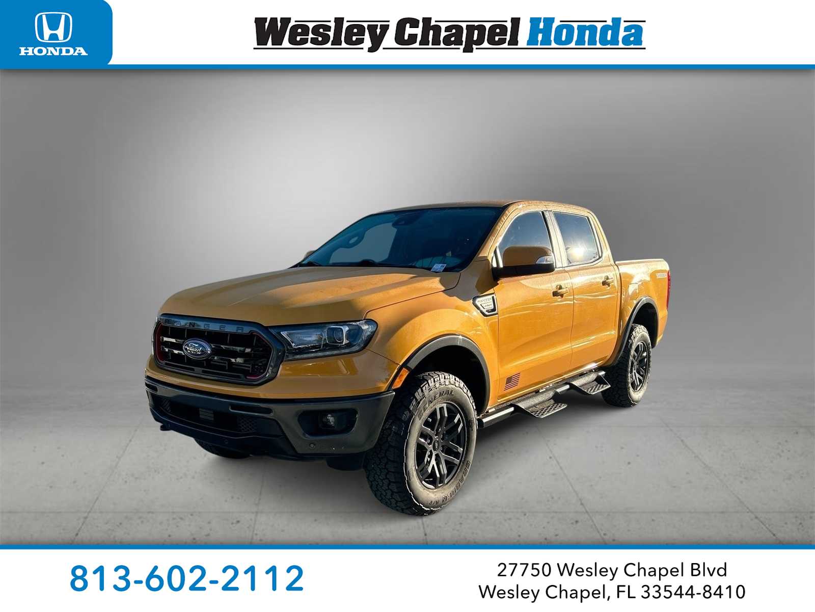 2021 Ford Ranger LARIAT 4WD SuperCrew 5 Box