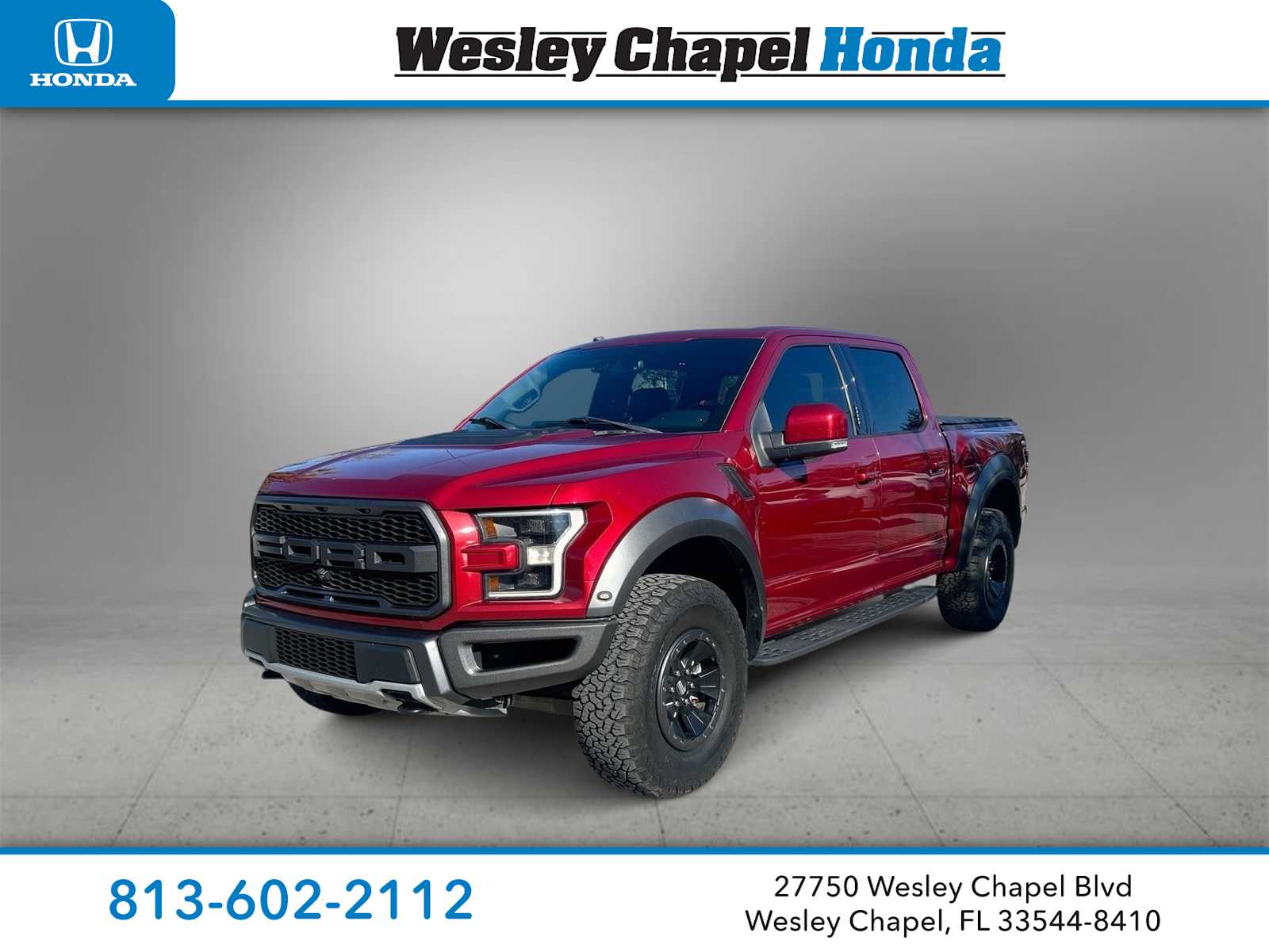 2017 Ford F-150 Raptor 4WD SuperCrew 5.5 Box