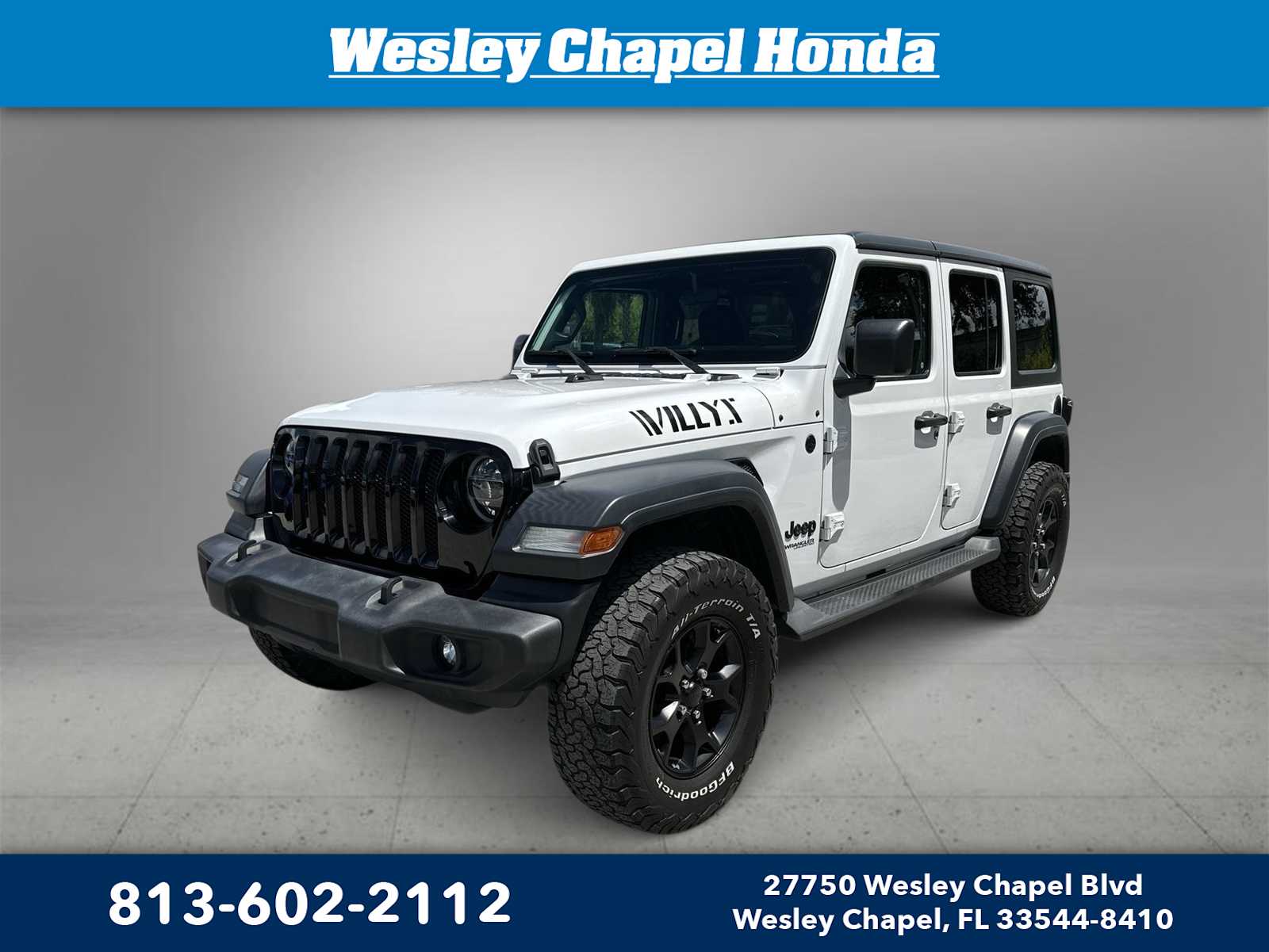 2020 Jeep Wrangler Unlimited Willys