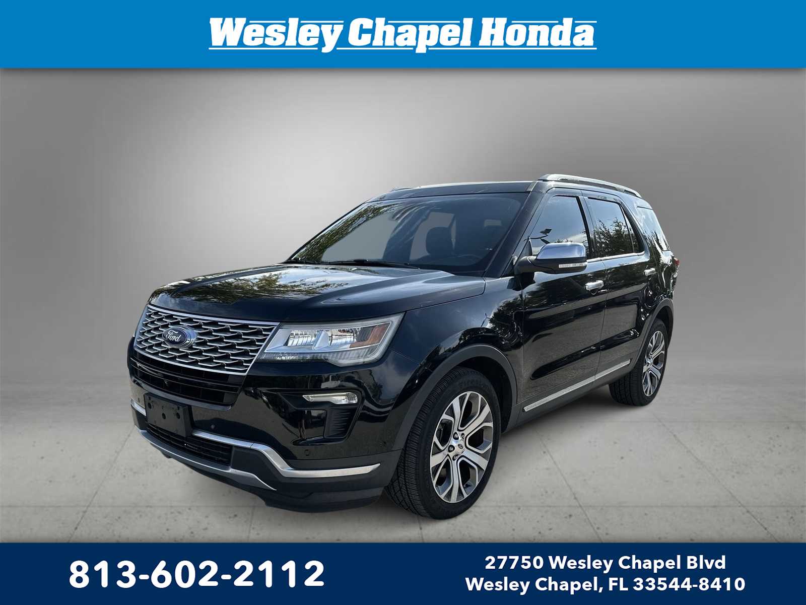 2018 Ford Explorer Platinum