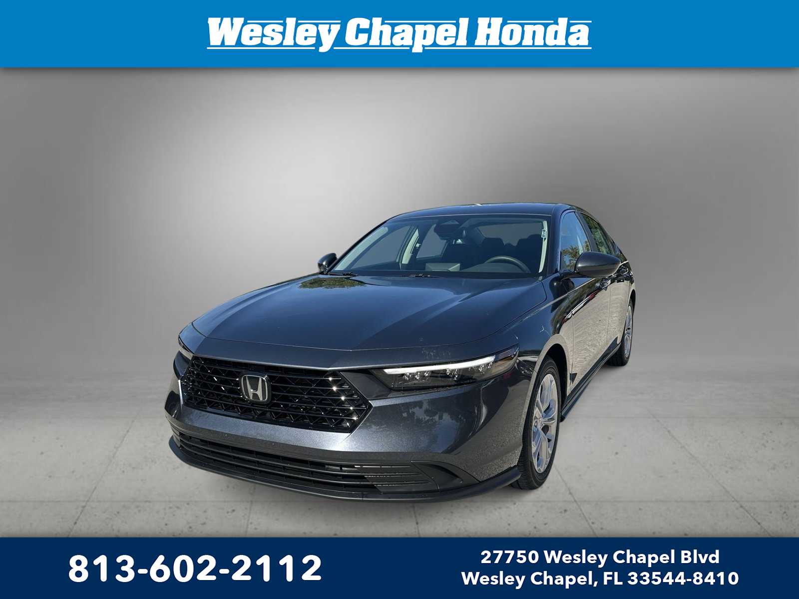 New Meteorite Gray Metallic 2026 Honda Accord Sedan LX for Sale in ...