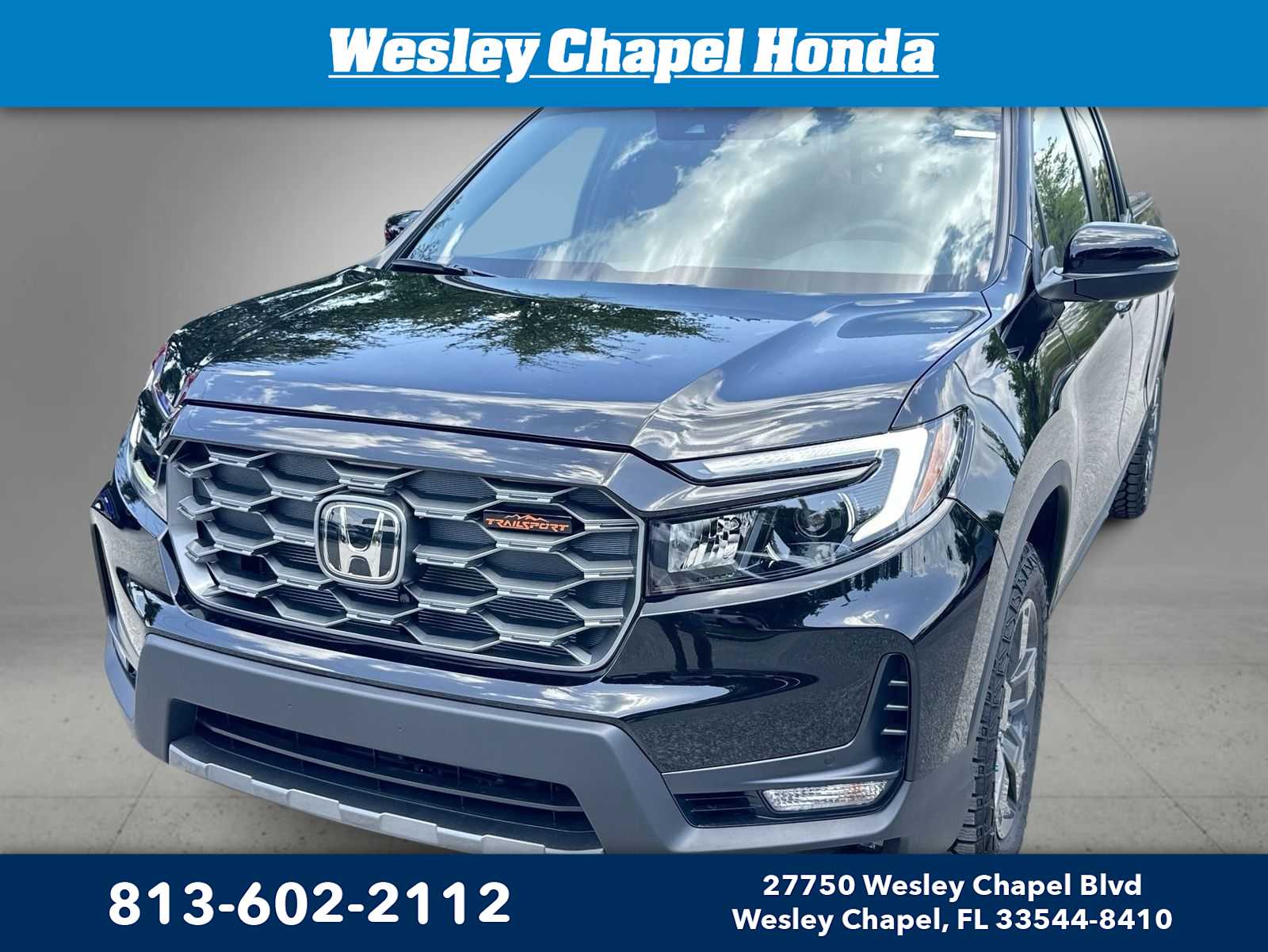 Crystal Black Pearl 2026 Honda Ridgeline Pickup Truck All-Wheel Drive 9-Speed Automatic