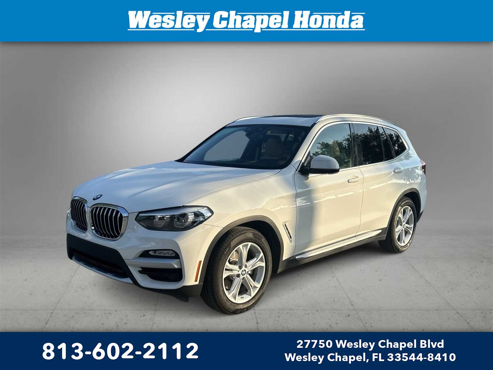 2019 BMW X3 sDrive30i