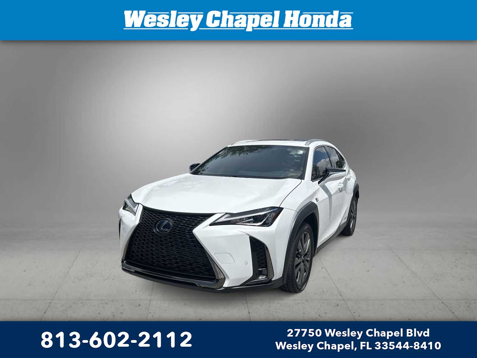 Ultra White 2019 Lexus UX Hybrid SUV / Crossover All-Wheel Drive Continuously Variable Transmission
