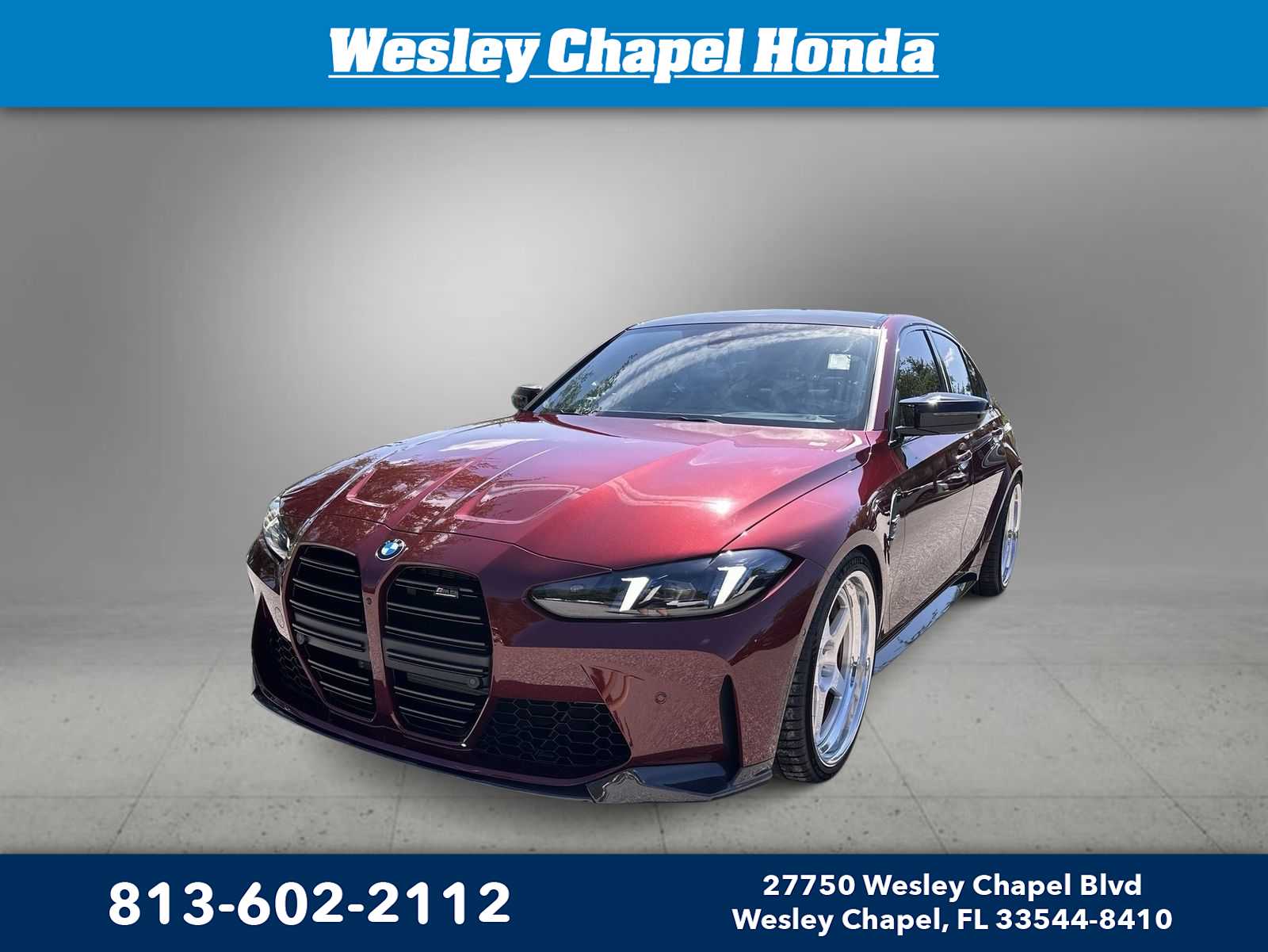 Aventurin Red Metallic 2026 BMW M3 Competition xDrive Sedan All-Wheel Drive 8-Speed Automatic