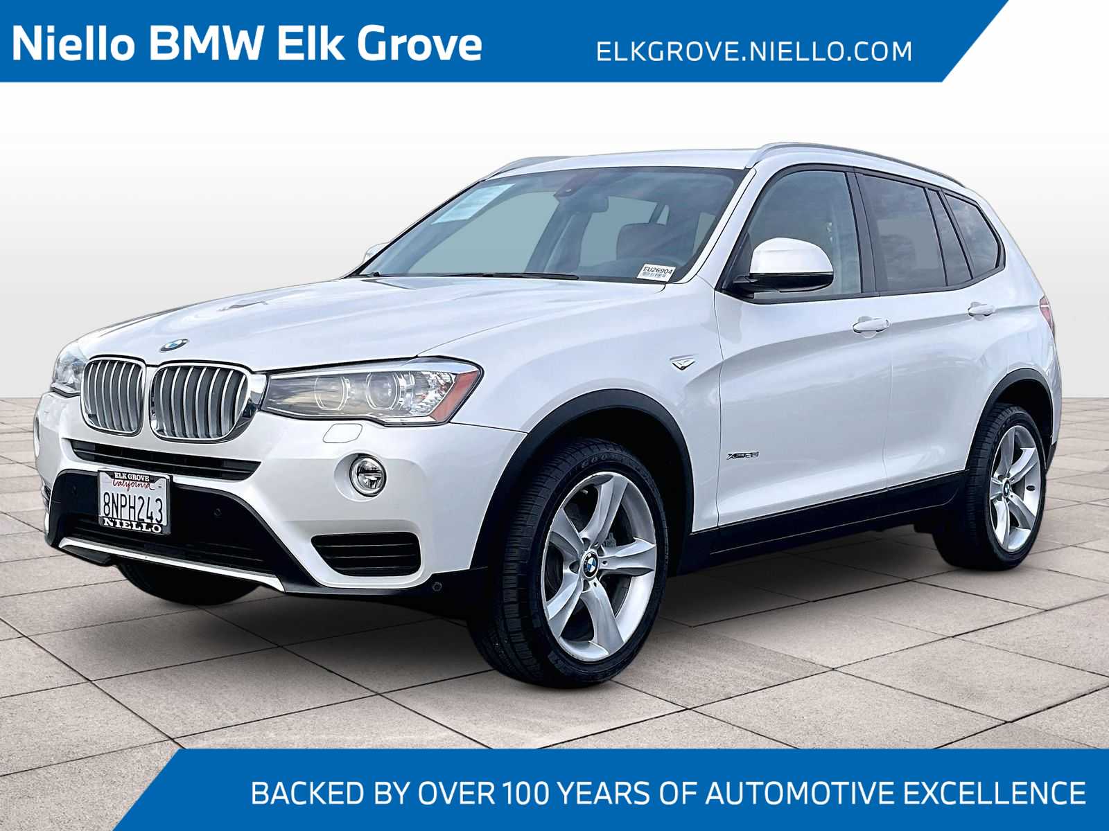 2017 BMW X3 xDrive28i AWD