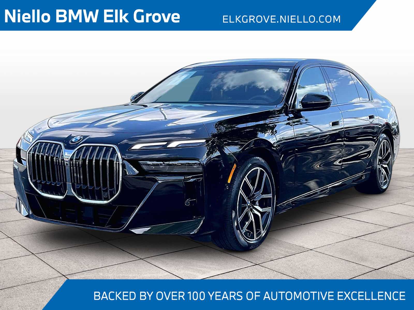 Black Sapphire Metallic 2023 BMW 7 Series 740i RWD Sedan Rear-Wheel Drive 8-Speed Automatic