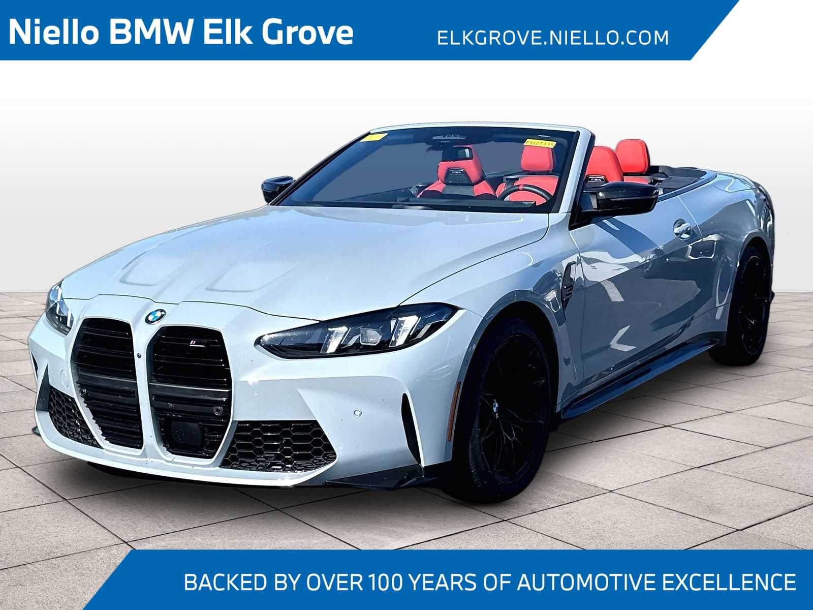 Gray (Brooklyn Grey Metallic) 2025 BMW M4 Competition xDrive Convertible AWD Convertible All-Wheel Drive 8-Speed Automatic