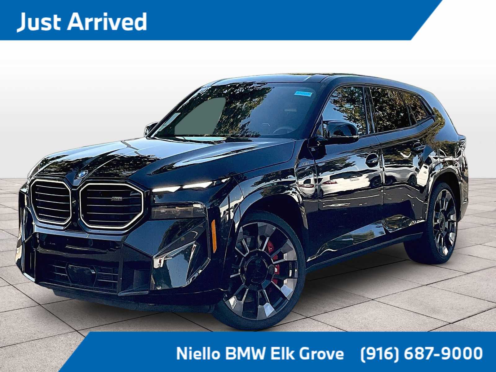 Black Sapphire Metallic 2023 BMW XM AWD SUV / Crossover All-Wheel Drive 8-Speed Automatic