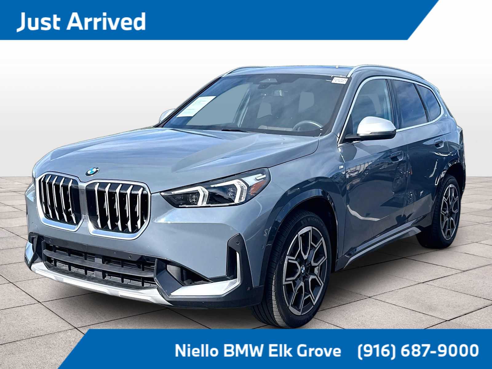 Storm Bay Metallic 2023 BMW X1 SUV / Crossover All-Wheel Drive 7-Speed Automatic