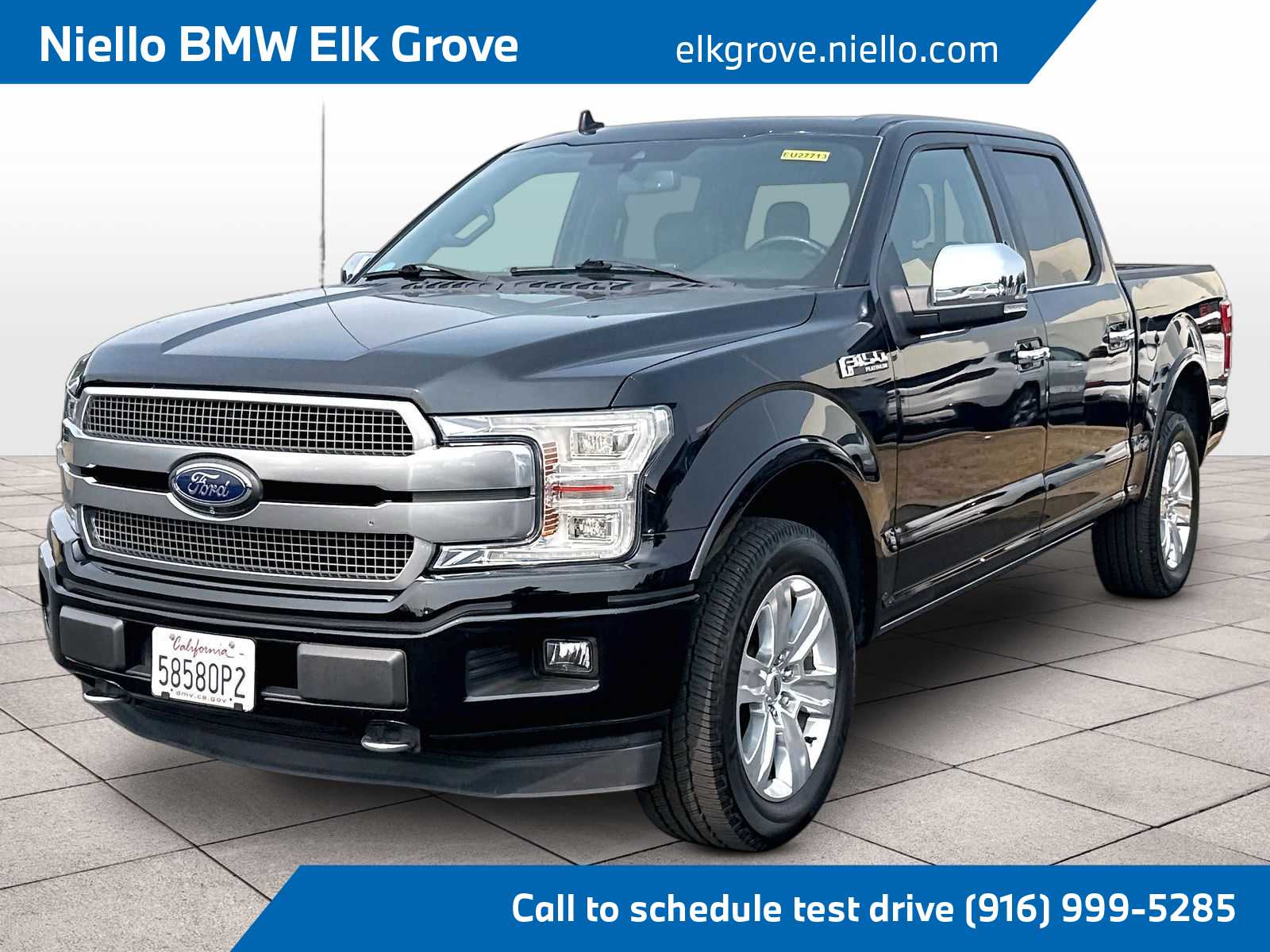 Shadow Black 2018 Ford F-150 Pickup Truck Four-Wheel Drive Automatic