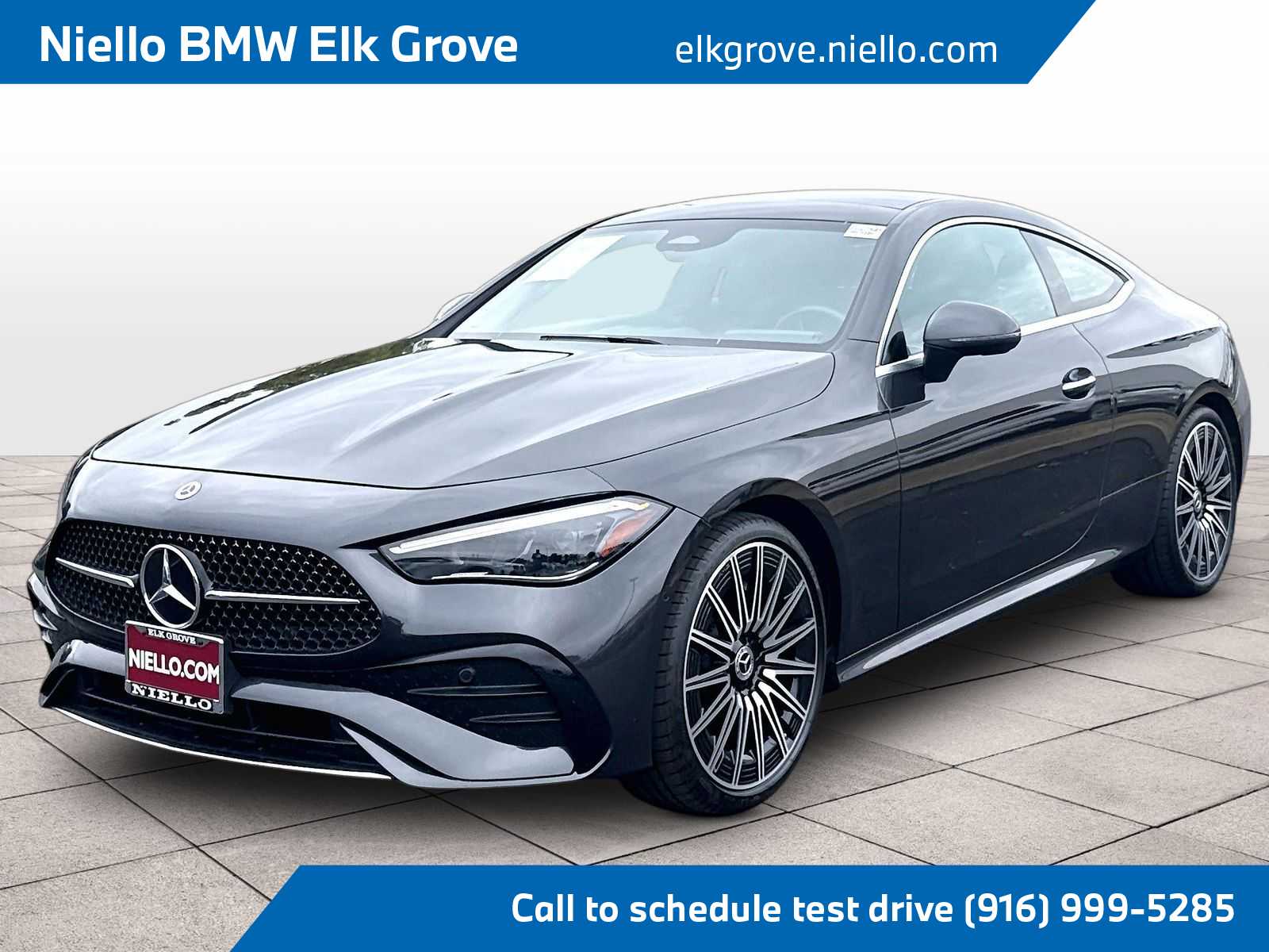 Gray (Graphite Grey Metallic) 2025 Mercedes-Benz CLE Coupe All-Wheel Drive 9-Speed Automatic