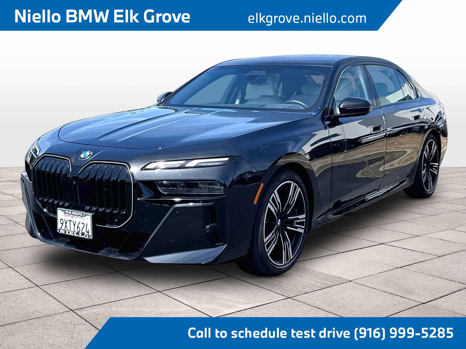 Black Sapphire Metallic 2025 BMW 7 Series 760i xDrive Sedan All-Wheel Drive 8-Speed Automatic
