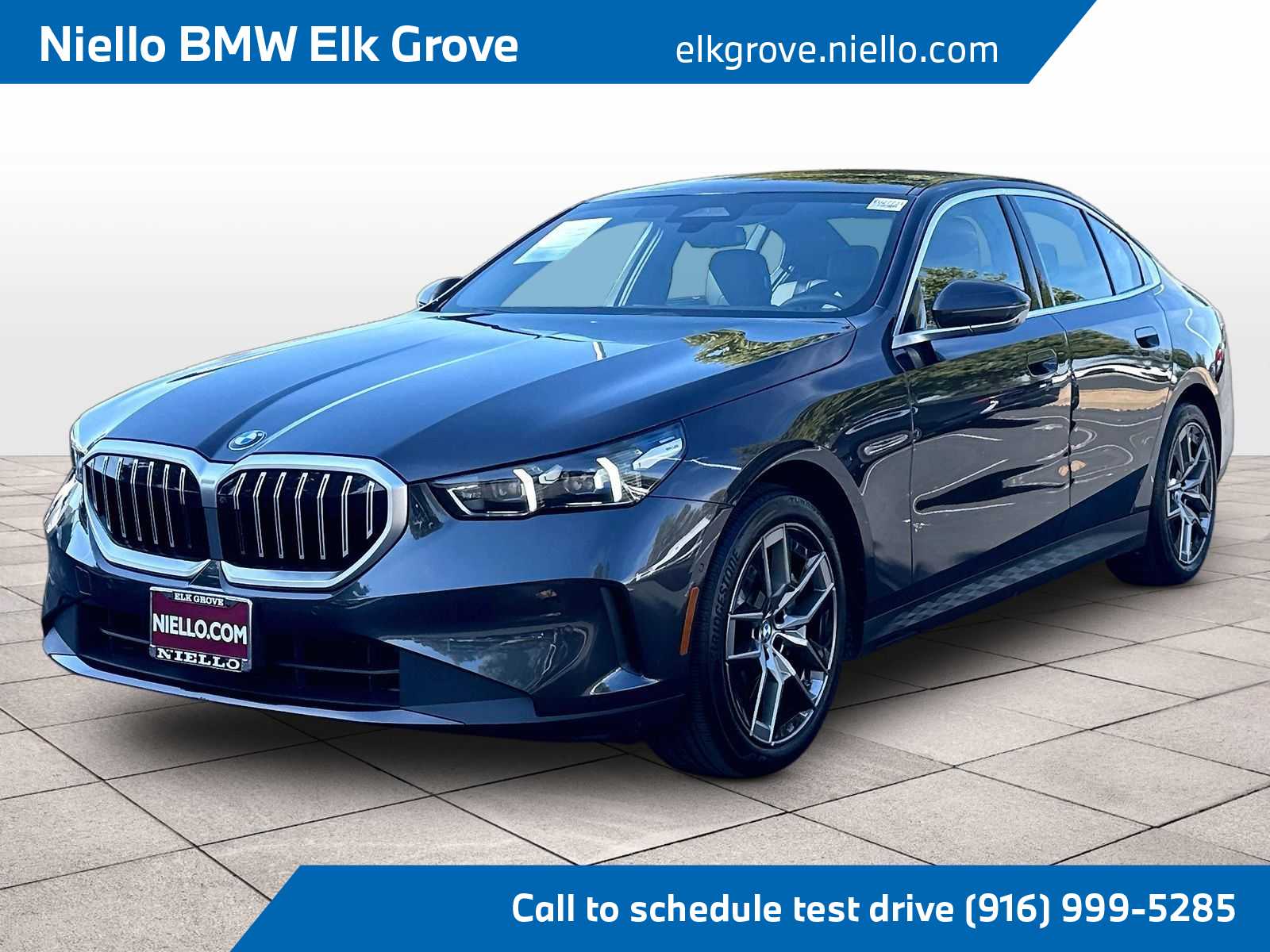 Gray (Dark Graphite Metallic) 2026 BMW 5 Series Sedan Rear-Wheel Drive 8-Speed Automatic