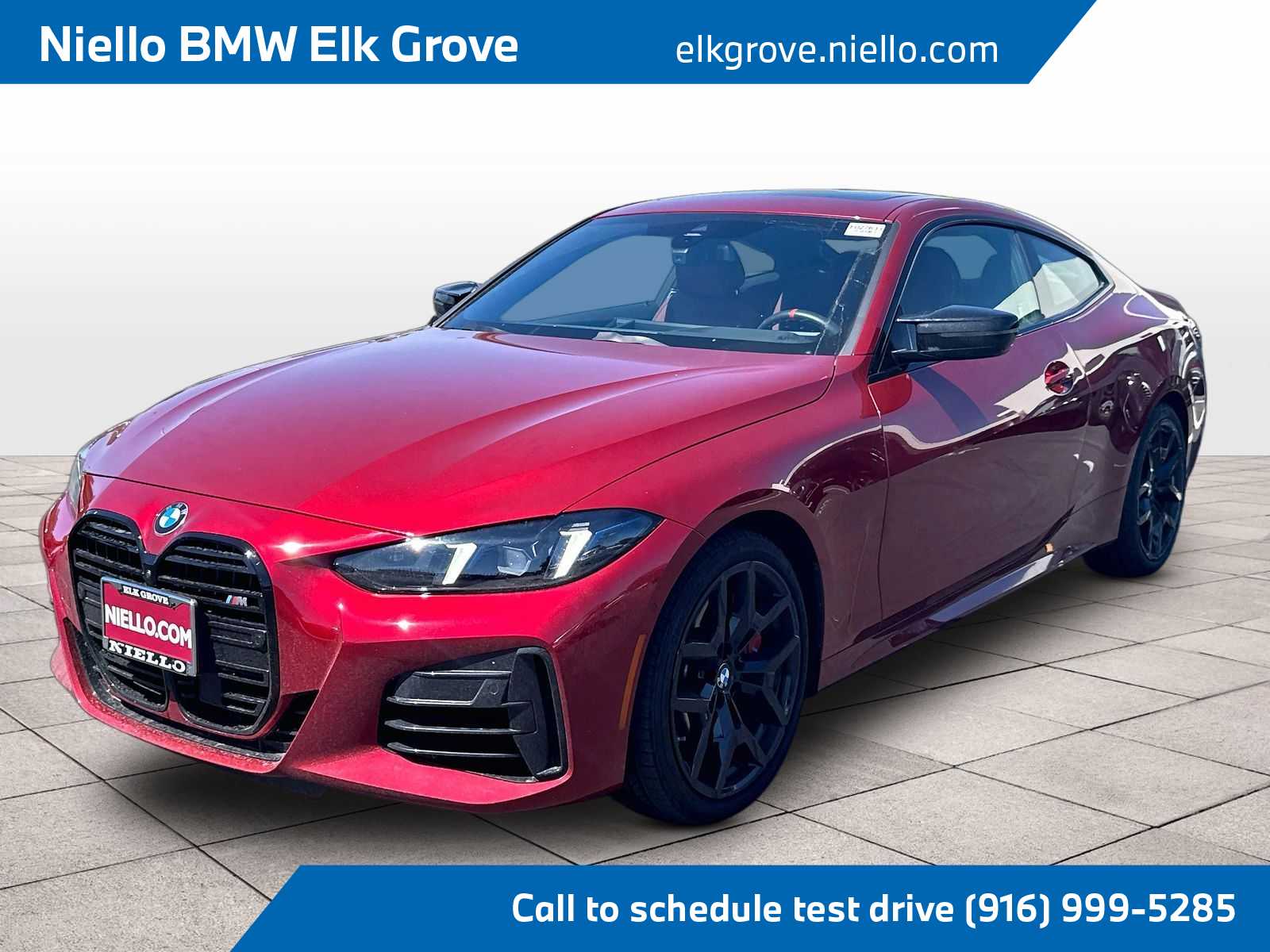 Vegas Red Metallic 2026 BMW 4 Series Coupe All-Wheel Drive 8-Speed Automatic