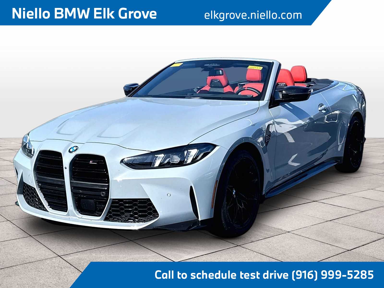 Gray (Brooklyn Grey Metallic) 2025 BMW M4 Competition xDrive Convertible AWD Convertible All-Wheel Drive 8-Speed Automatic