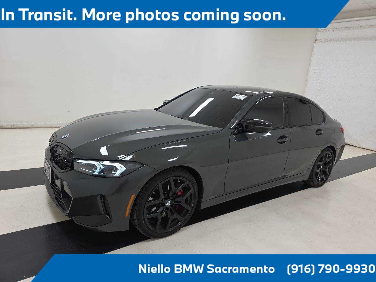 Gray (Dravit Grey Metallic) 2026 BMW 3 Series Sedan Rear-Wheel Drive 8-Speed Automatic
