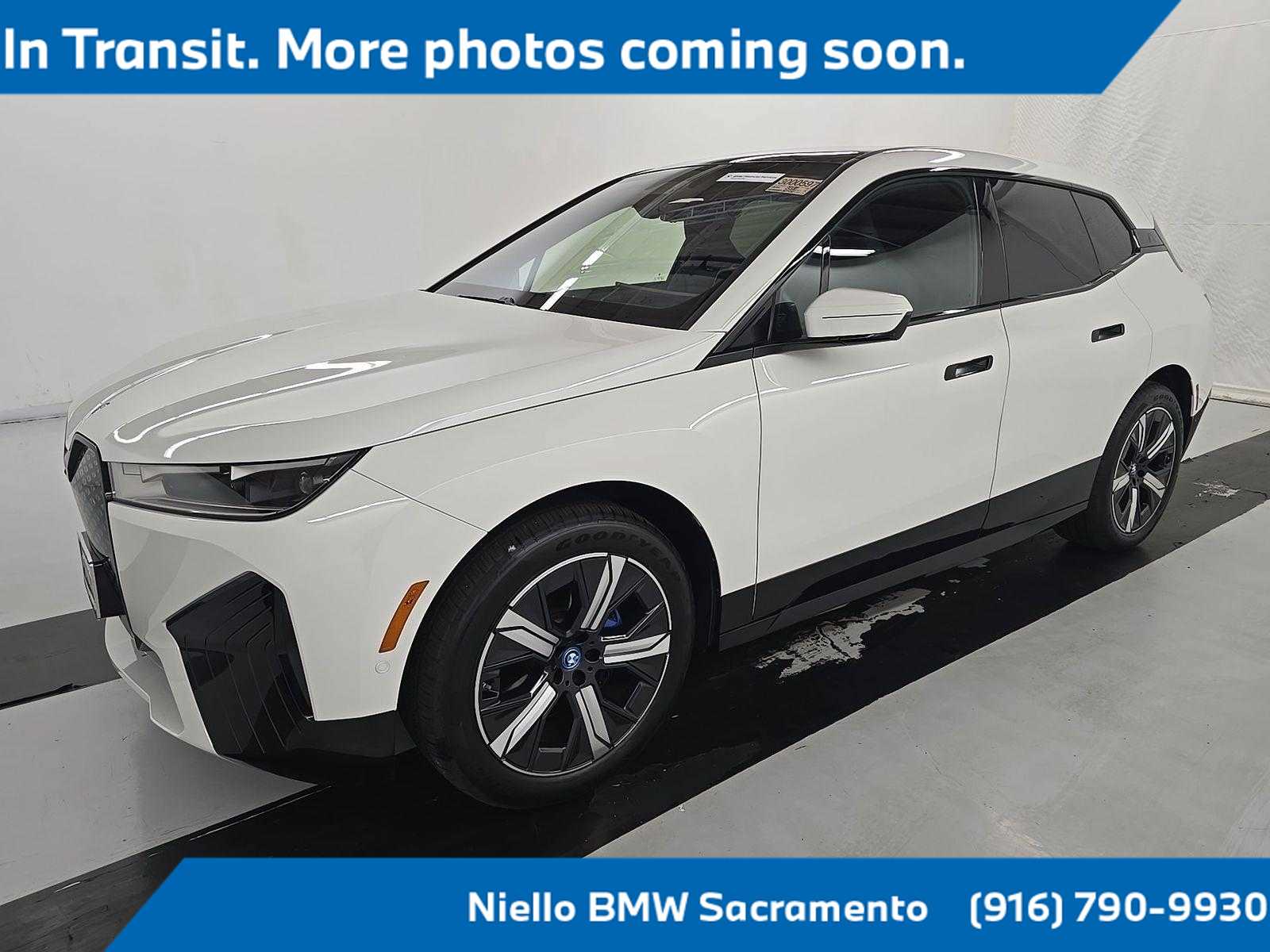 Alpine White 2024 BMW iX SUV / Crossover All-Wheel Drive 1-Speed Automatic