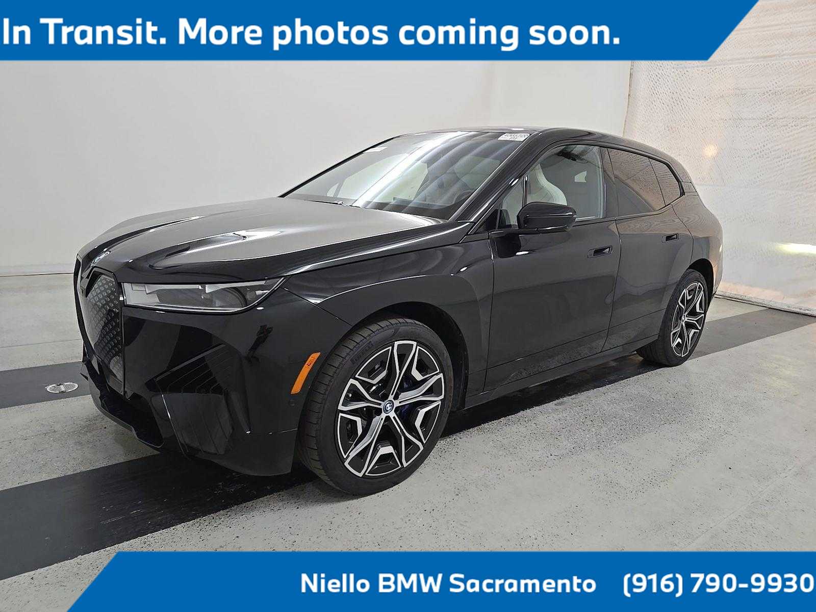 Black Sapphire Metallic 2025 BMW iX SUV / Crossover All-Wheel Drive 1-Speed Automatic
