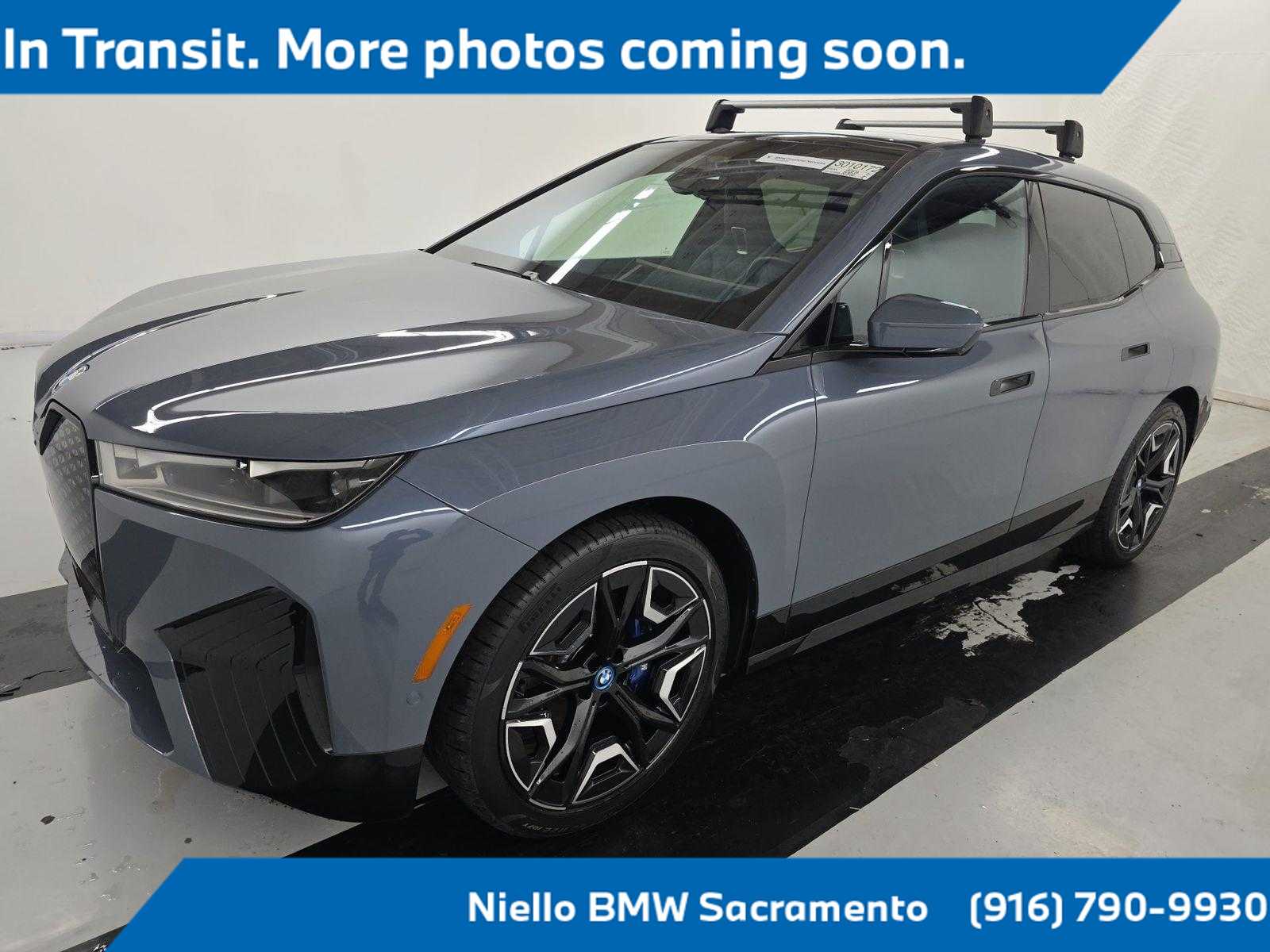 Storm Bay Metallic 2024 BMW iX SUV / Crossover All-Wheel Drive 1-Speed Automatic