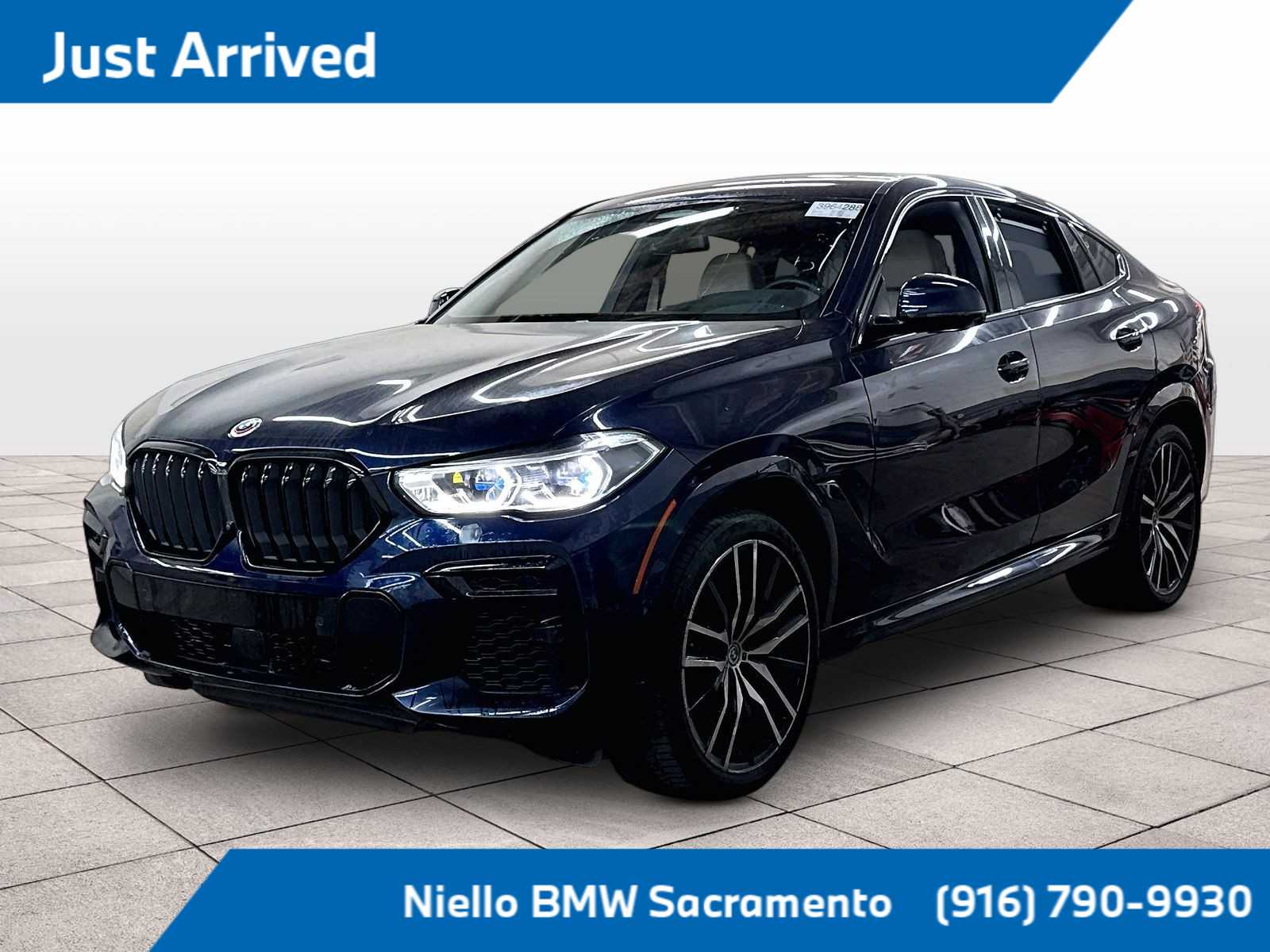 Tanzanite Blue II Metallic 2023 BMW X6 M50i AWD SUV / Crossover All-Wheel Drive 8-Speed Automatic