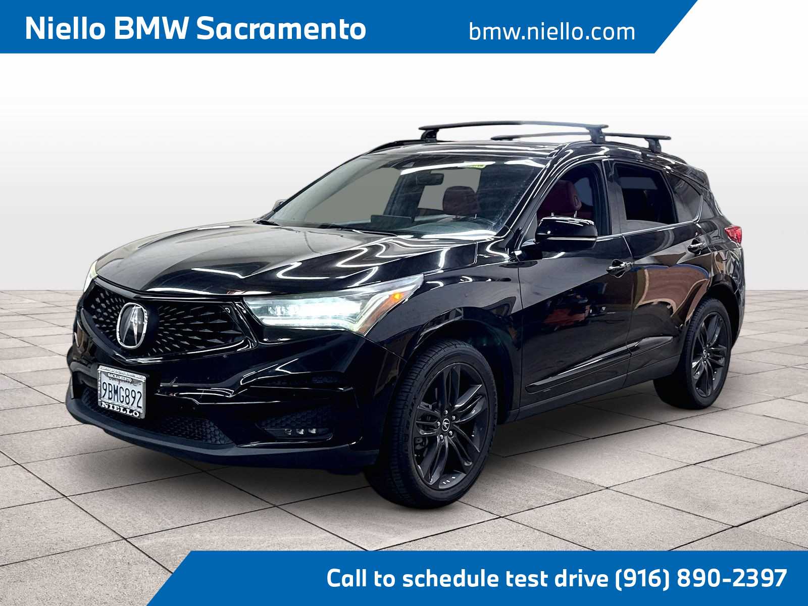 Majestic Black Pearl 2019 Acura RDX SUV / Crossover Front-Wheel Drive Automatic