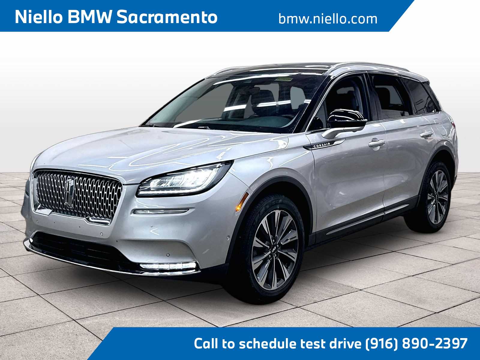Ingot Silver 2020 Lincoln Corsair SUV / Crossover All-Wheel Drive 8-Speed Automatic