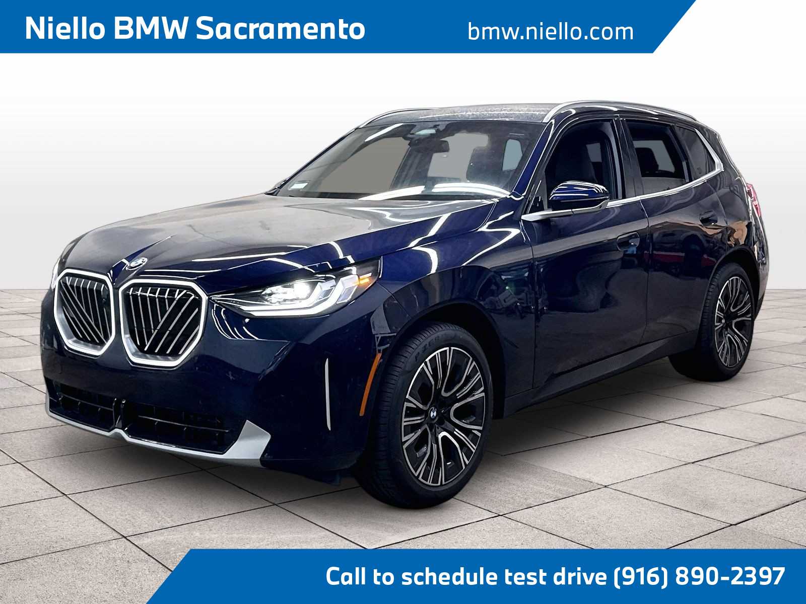 Tanzanite Blue II Metallic 2026 BMW X3 SUV / Crossover All-Wheel Drive 8-Speed Automatic