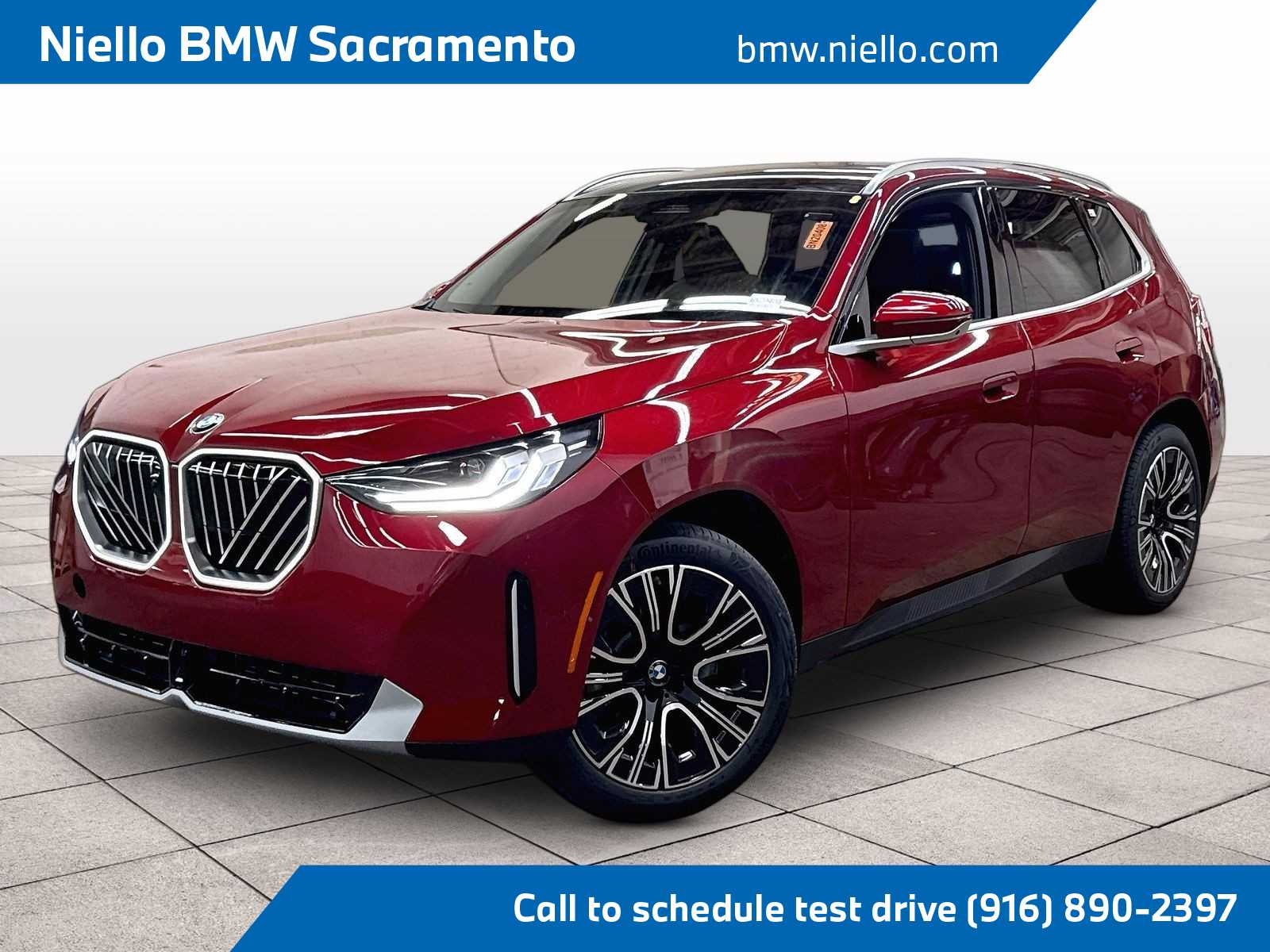 Vegas Red Metallic 2026 BMW X3 SUV / Crossover All-Wheel Drive 8-Speed Automatic