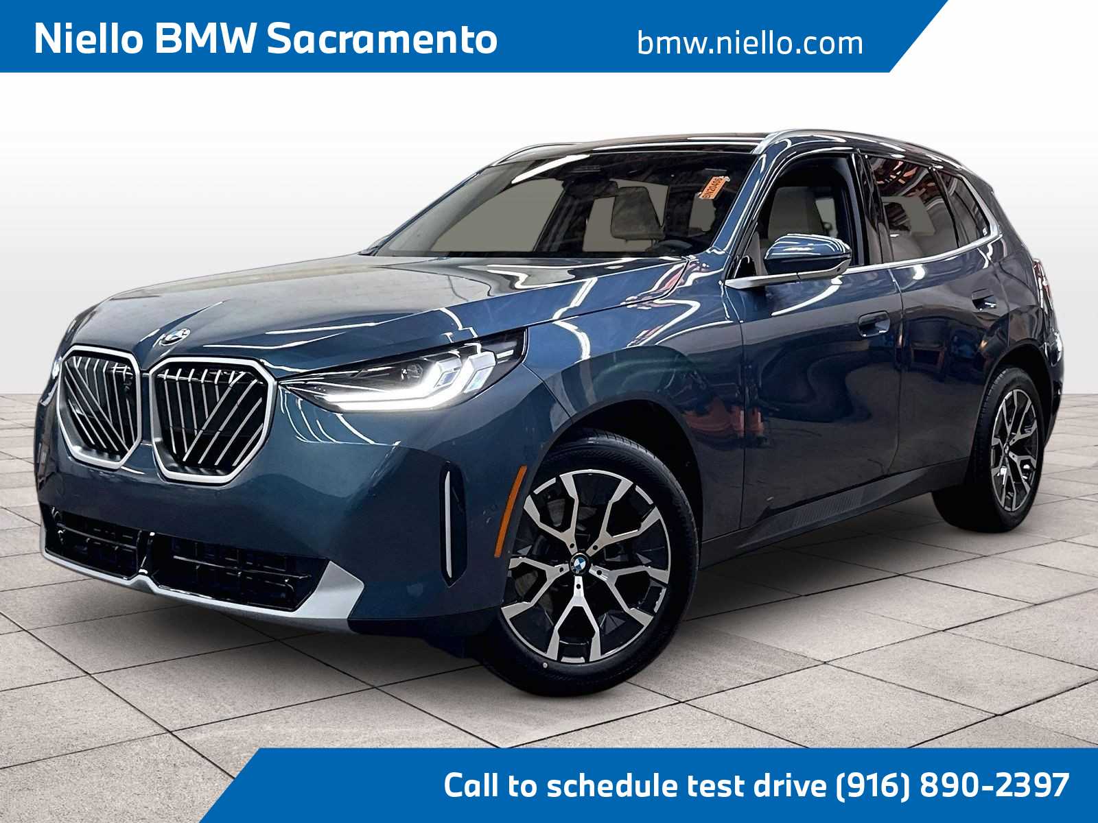 Arctic Race Blue Metallic 2026 BMW X3 SUV / Crossover All-Wheel Drive 8-Speed Automatic