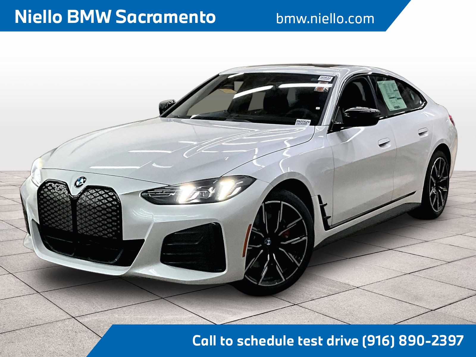 Mineral White Metallic 2026 BMW i4 Sedan Rear-Wheel Drive 1-Speed Automatic