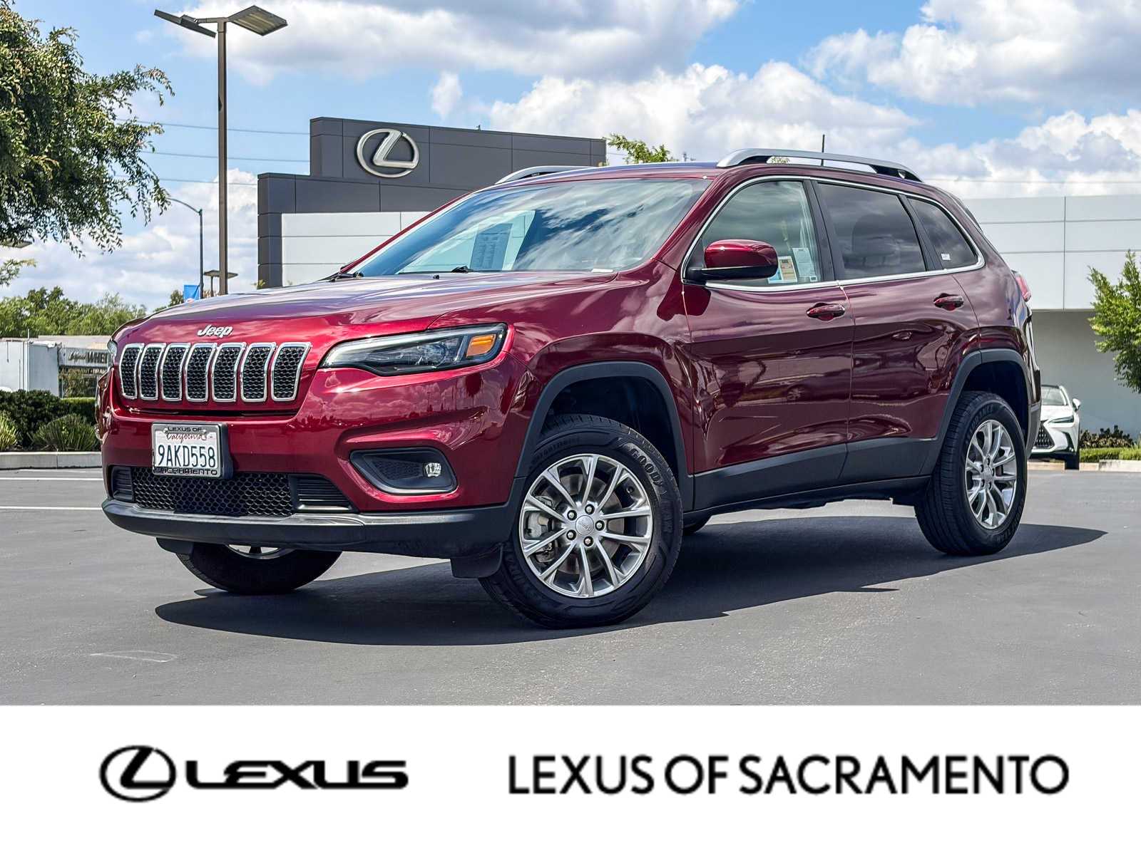 Velvet Red Pearlcoat 2019 Jeep Cherokee SUV / Crossover Four-Wheel Drive 9-Speed Automatic