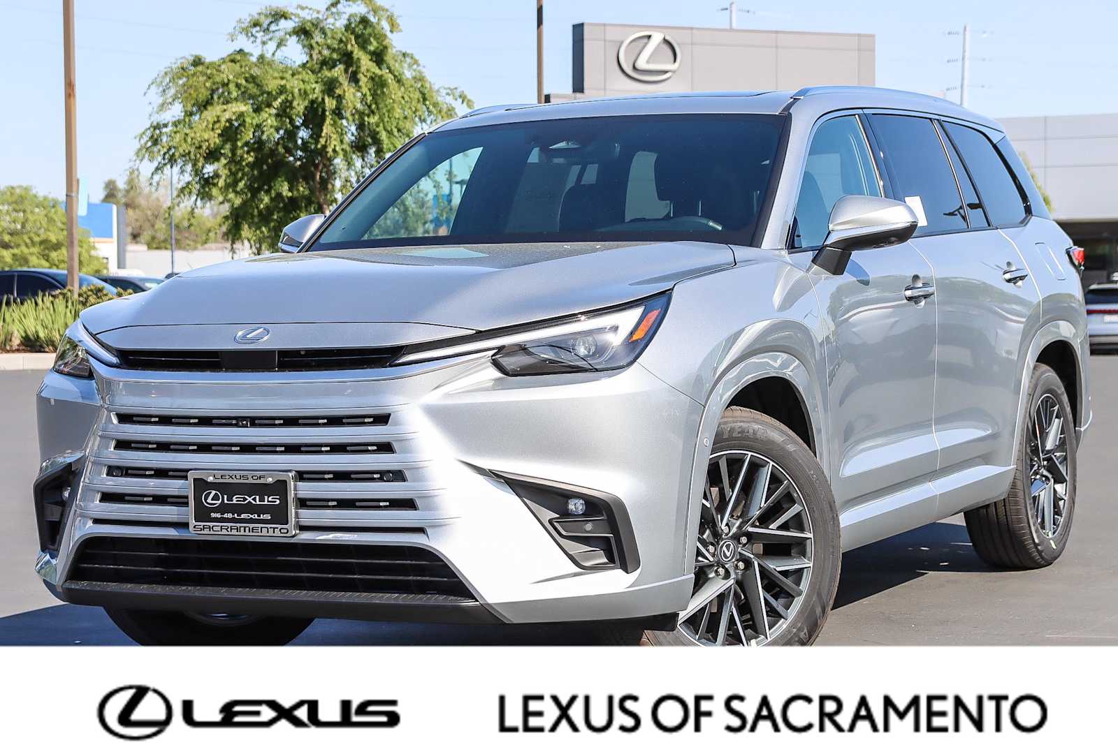 Celestial Silver Metallic 2026 Lexus TX 350 Premium FWD SUV / Crossover Front-Wheel Drive 8-Speed Automatic