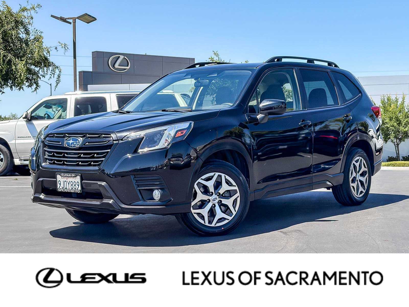 Crystal Black Silica 2023 Subaru Forester SUV / Crossover All-Wheel Drive Continuously Variable Transmission