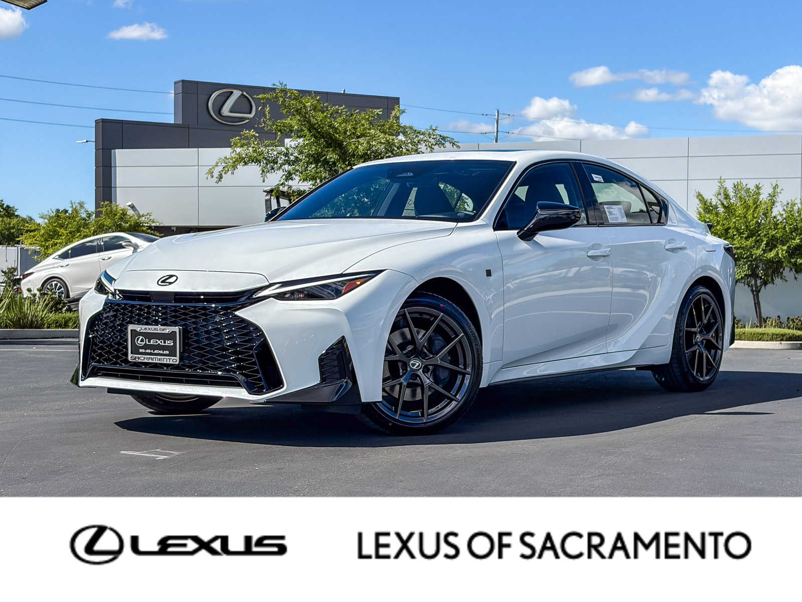 Ultra White 2026 Lexus IS 350 F Sport Design RWD Sedan Rear-Wheel Drive 8-Speed Automatic