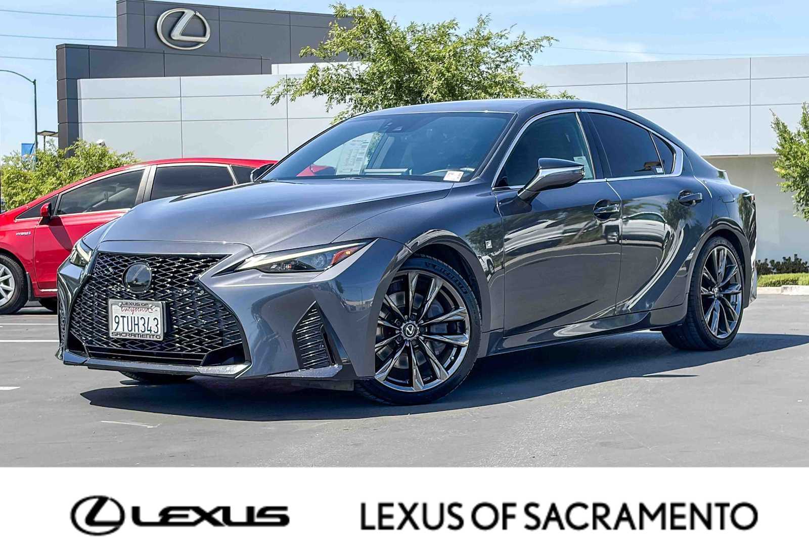 Cloudburst Gray 2021 Lexus IS Sedan Rear-Wheel Drive 8-Speed Automatic