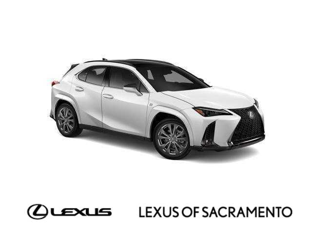 Ultra White w/Obsidian Roof 2026 Lexus UX Hybrid 300h F Sport Design AWD SUV / Crossover All-Wheel Drive Continuously Variable Transmission