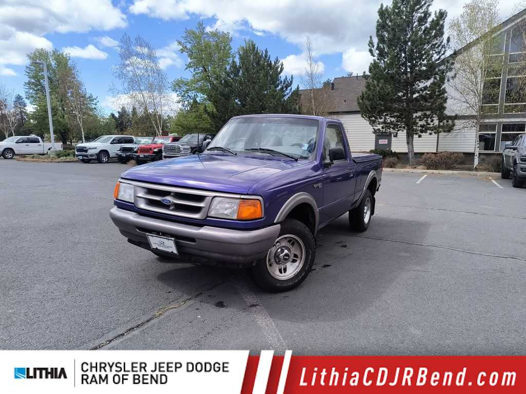 Bluish Purp 1995 Ford Ranger Pickup Truck 5-Speed Manual