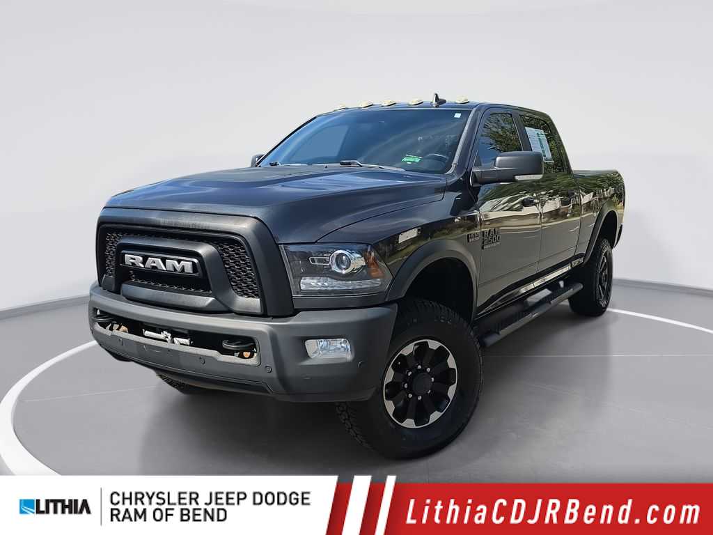 Gray (Maximum Steel Metallic Clearcoat) 2017 RAM 2500 Pickup Truck Four-Wheel Drive 6-Speed Automatic