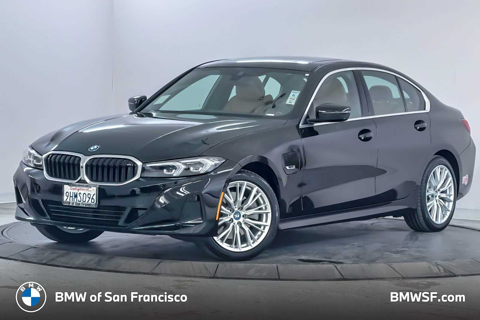 Jet Black 2023 BMW 3 Series Sedan Rear-Wheel Drive 8-Speed Automatic