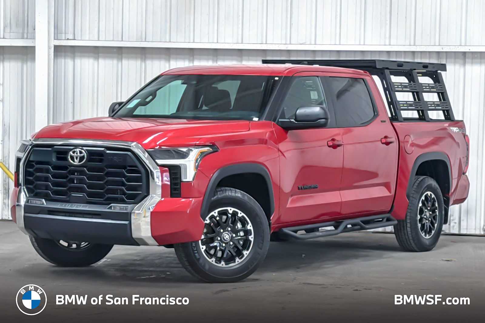 Supersonic Red 2025 Toyota Tundra Pickup Truck Four-Wheel Drive Automatic
