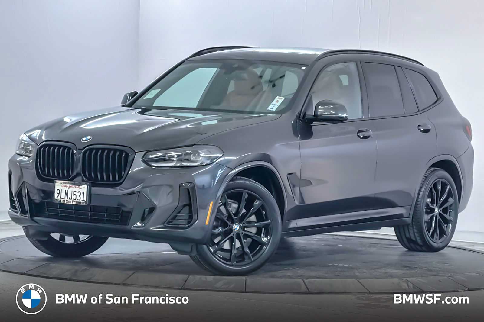 Gray (Dark Graphite Metallic) 2024 BMW X3 SUV / Crossover All-Wheel Drive 8-Speed Automatic