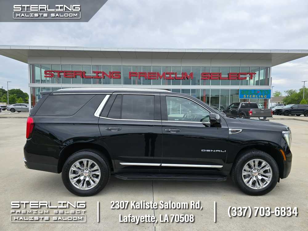 Onyx Black 2025 GMC Yukon SUV / Crossover Four-Wheel Drive Automatic