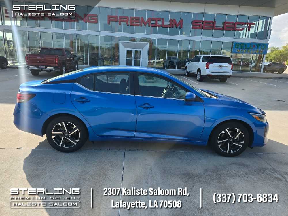 Electric Blue Metallic 2024 Nissan Sentra Sedan Front-Wheel Drive Continuously Variable Transmission