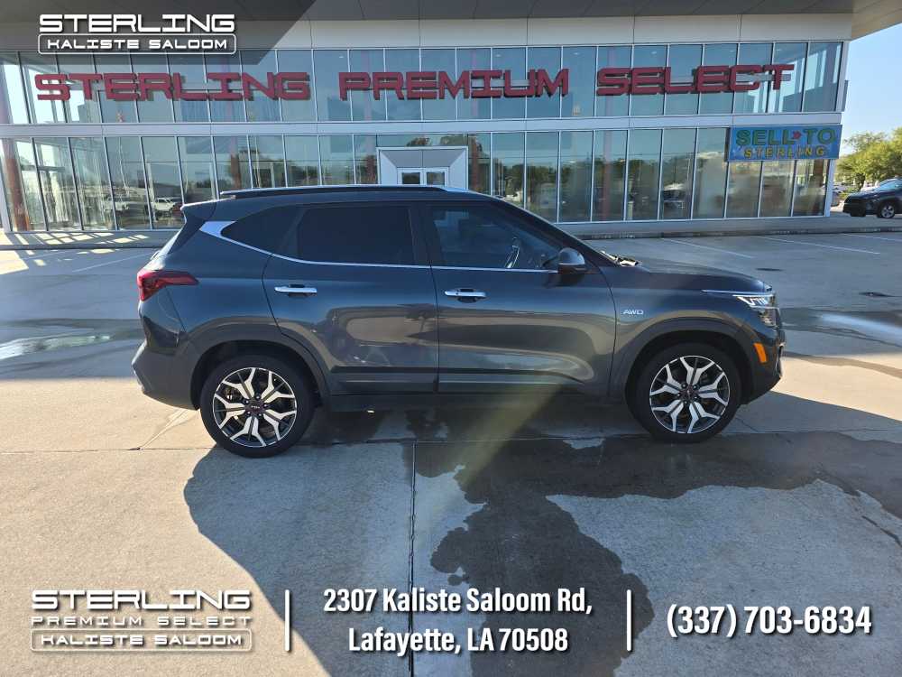 Gravity Gray 2022 Kia Seltos SUV / Crossover All-Wheel Drive 7-Speed Automatic